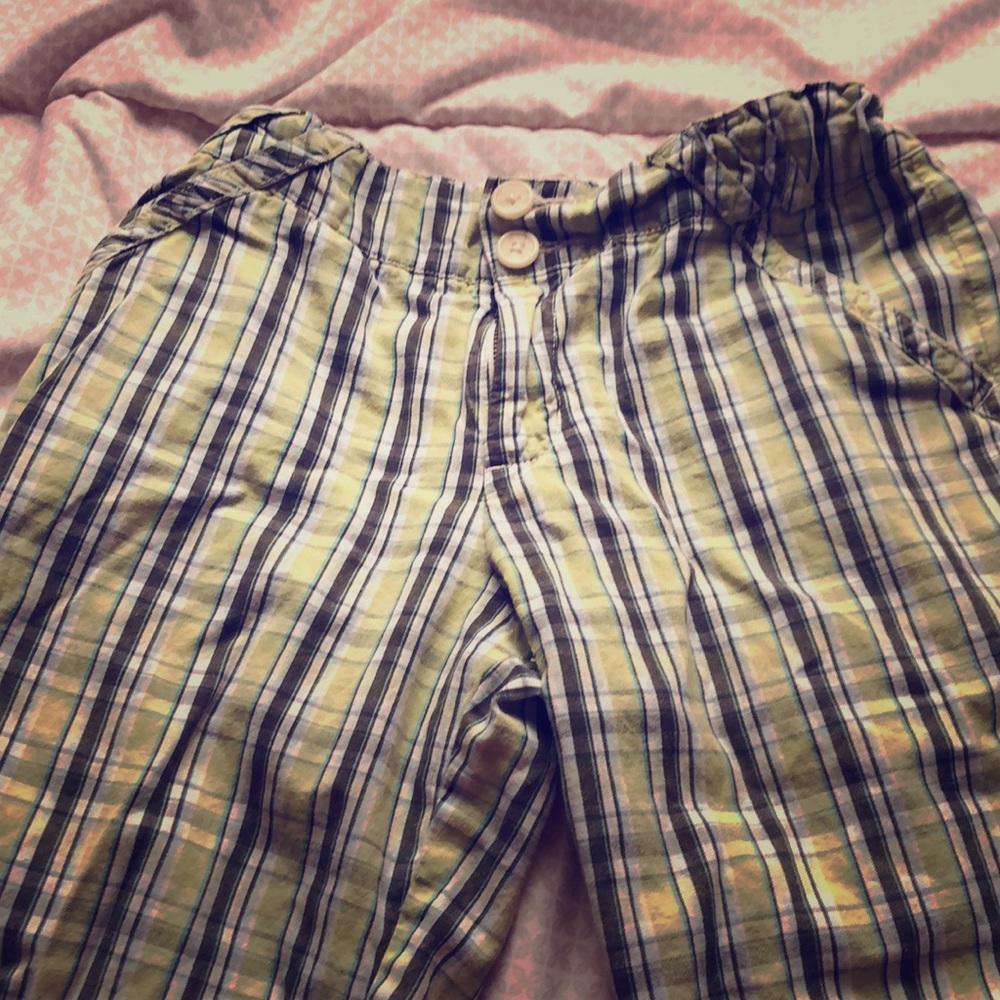 Plaid shorts